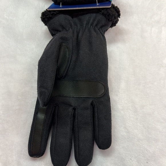 Isotoner Womens Black Winter Gloves SmartDRI SmarTouch NWT L/XL - Picture 2 of 11